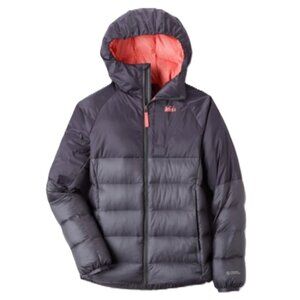 REI | Stratocloud Hoodie Puffer Jacket |‎ Size XL Girl's